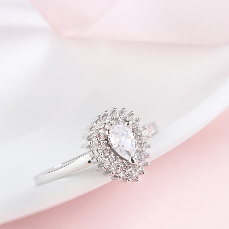 JaiDee Grace Sterling Silver Drip Ring
