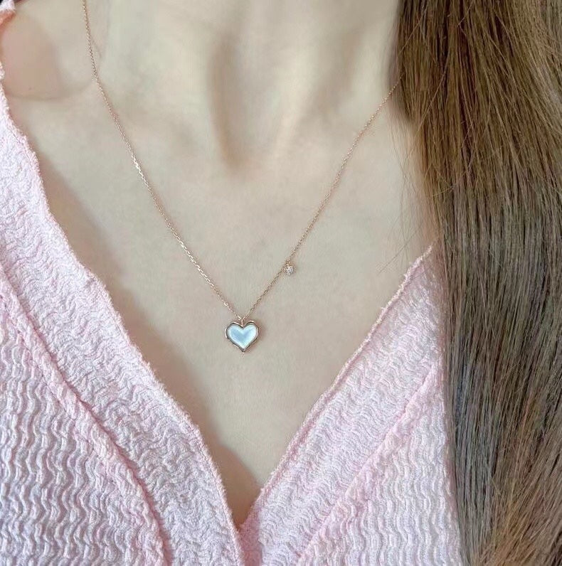 JaiDee Grace “Amour” Collar Love Chain Set – Minimalist Gold Necklace