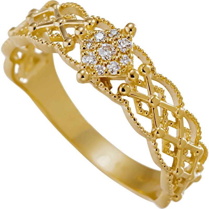 JaiDee Grace - 18K Pure Gold Eternal Weave Ring