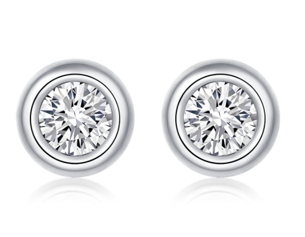 JaiDee Grace Moissanite Jewelry Set in S925 Sterling Silver