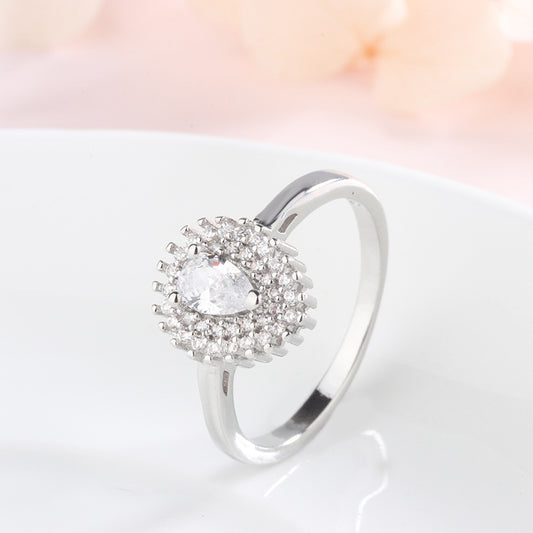 JaiDee Grace Sterling Silver Drip Ring