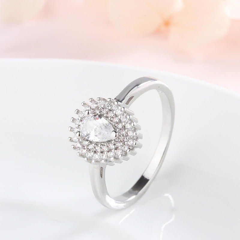 JaiDee Grace Sterling Silver Drip Ring